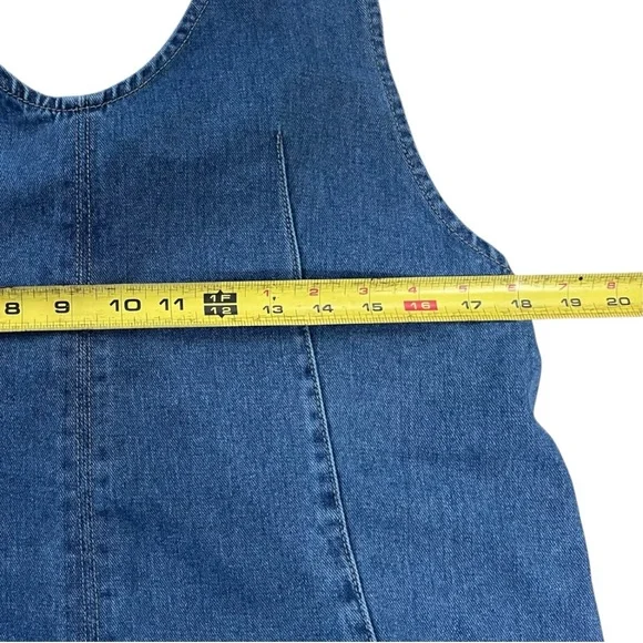 Happily Grey Slouchy Denim Jumpsuit - Picture 6 of 7